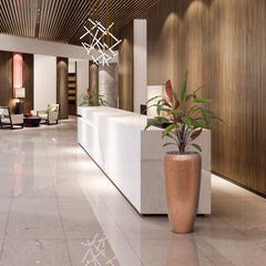 Calathea 75cm Kunstplant Groen/rood