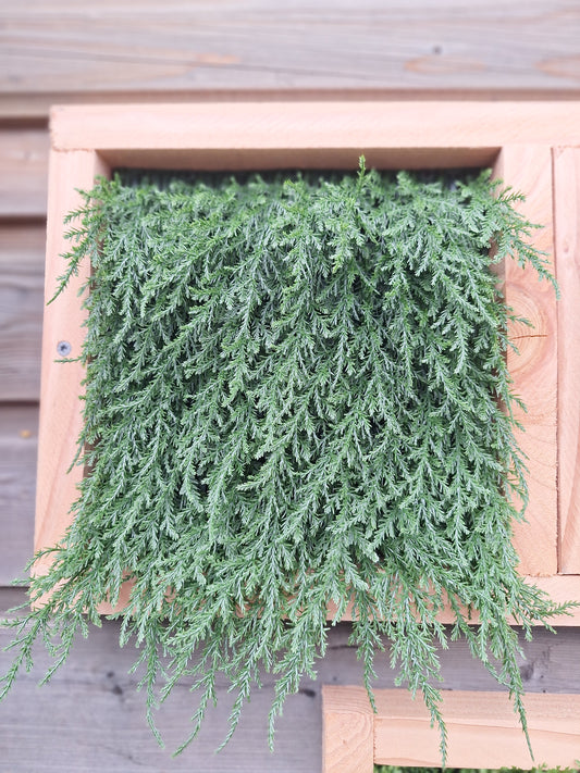 Kunststof coniferen hoekmat voor bevestiging op coniferen matten UV-beschermd