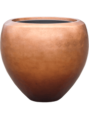 Baq Metallic Silver leaf Couple matt copper 50x45cm