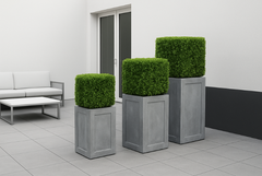 Kunst buxus Kubus 40 cm UV-bestendig voor buiten