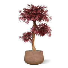 Acer Bonsai kunstboom 95cm - burgundy