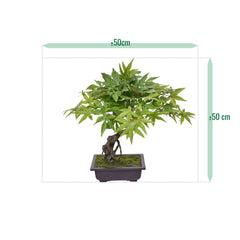 Acer Kunst Bonsai 50cm groen