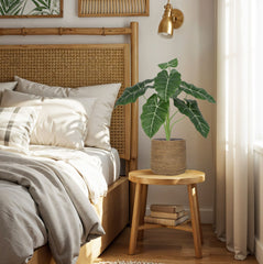 Alocasia Frydek Kunstplant 60cm Groen