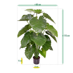 Alocasia Calidora kunstplant 115cm