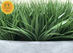 Laag Kunst grasboeket 30 cm UV