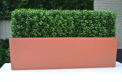 Artificial outdoor boxwood hedge on frame 35x80 cm UV protected