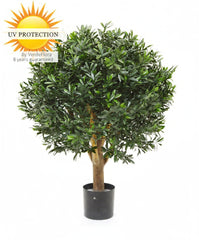 Kunst Ilex bol 55 cm met UV bescherming