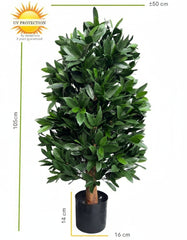 Kunst laurierboom voor buiten 105cm UV