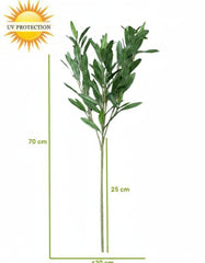 Luxe kunst olijftak UV-bestendig 70cm