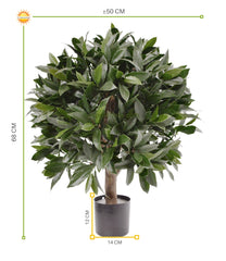 Kunst Laurierbol 55 cm UV