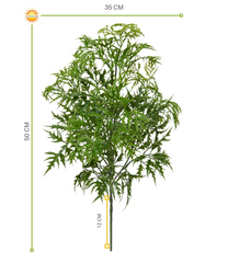Kunststof Ming Aralia tak 50 cm UV