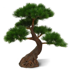 Kunst Bonsai Pinus boom 80 cm met 5 lagen UV-beschermd