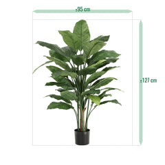 Spathiphyllum Kunstplant Deluxe 130cm