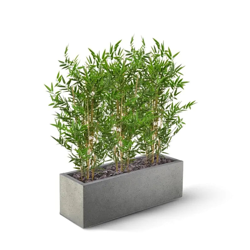 Kunstmatige bamboeplant voor buiten, 90 cm hoog, UV-beschermd.