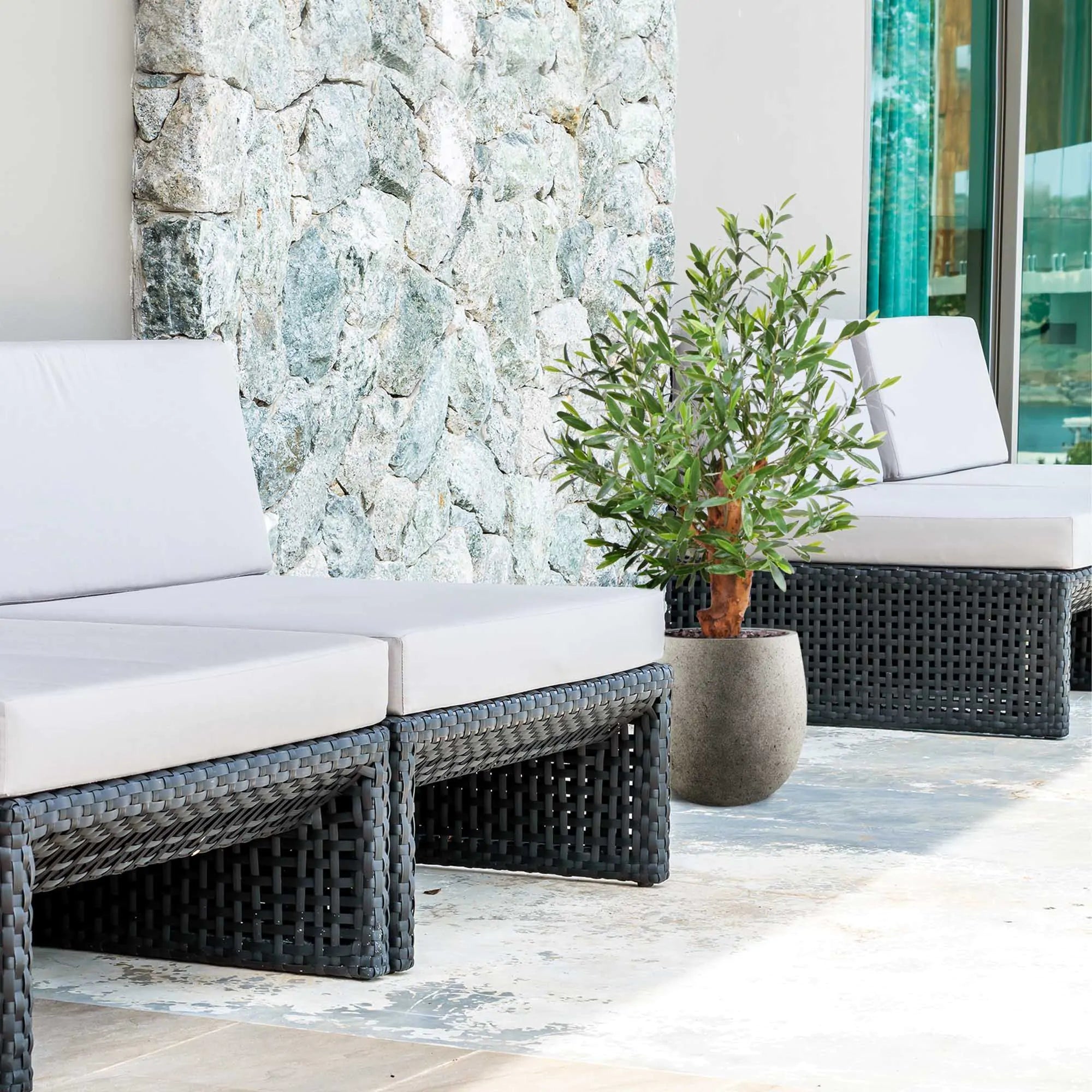 Olijf Bonsai kunstboom Deluxe 90cm UV 