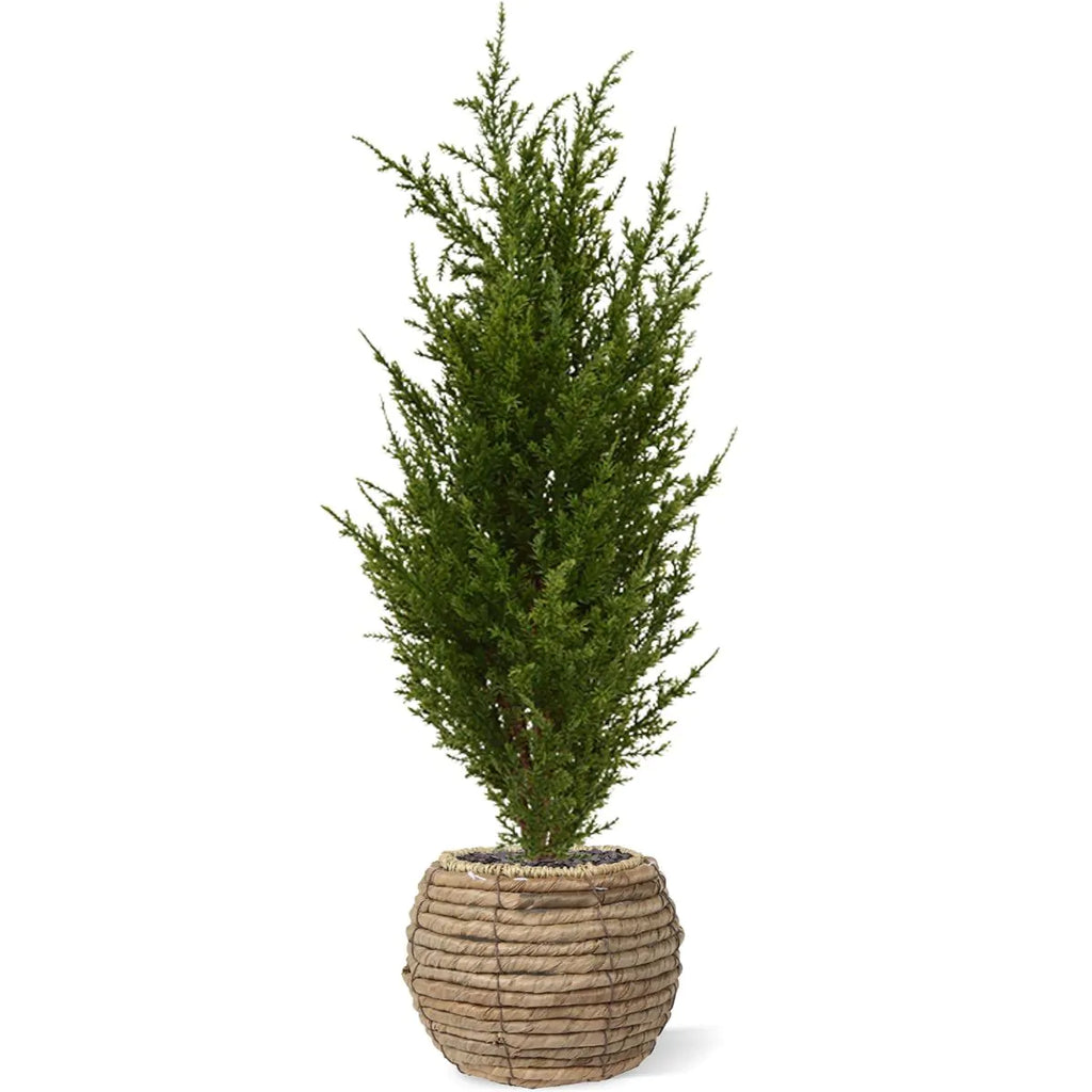 Kunstmatige dennentak voor buiten, 56 cm, met UV-bescherming.