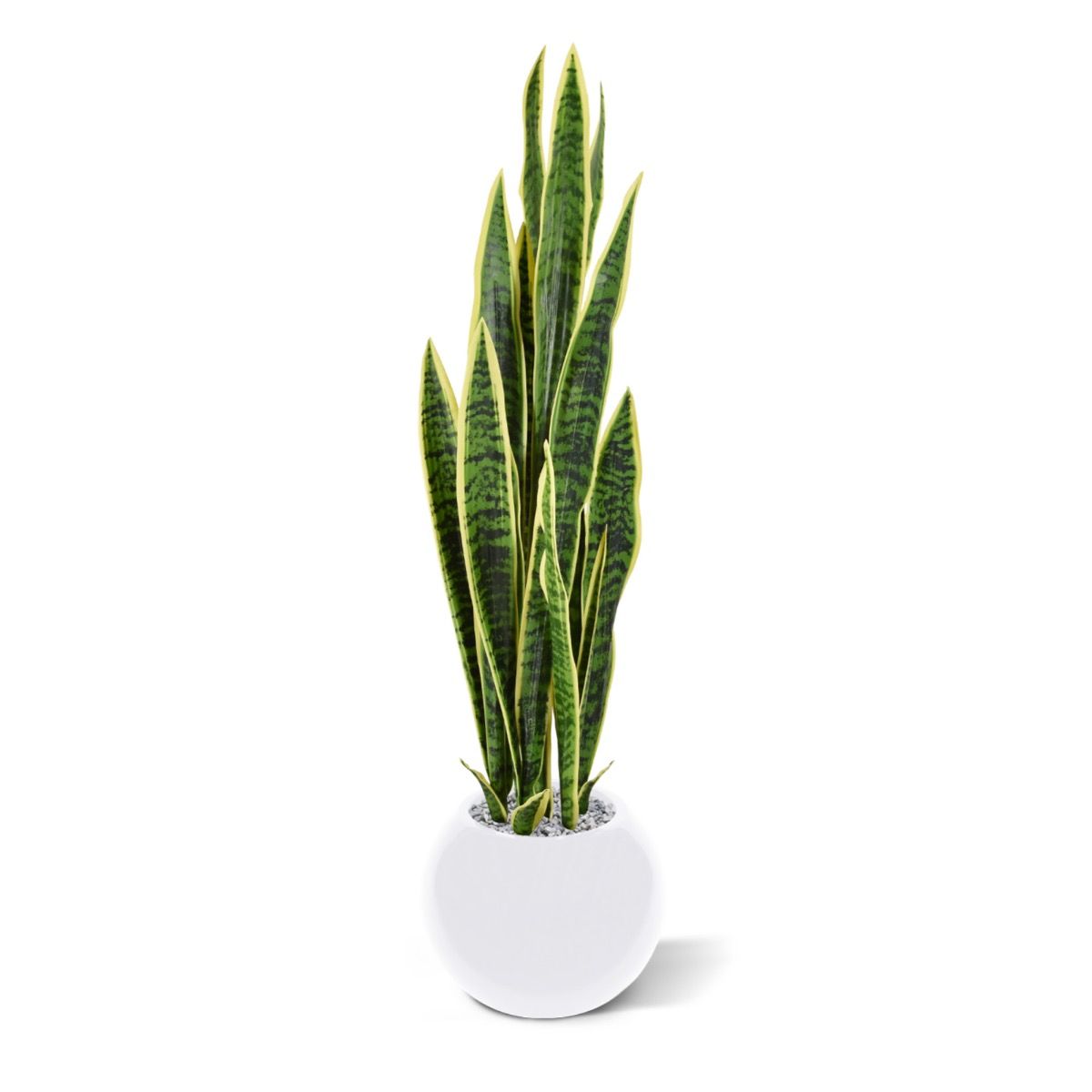 Sanseveria kunstplant 110cm - bont