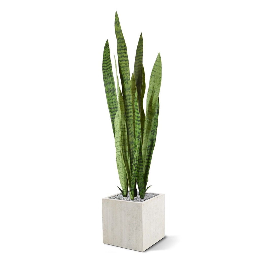 Sanseveria kunstplant 110cm -groen