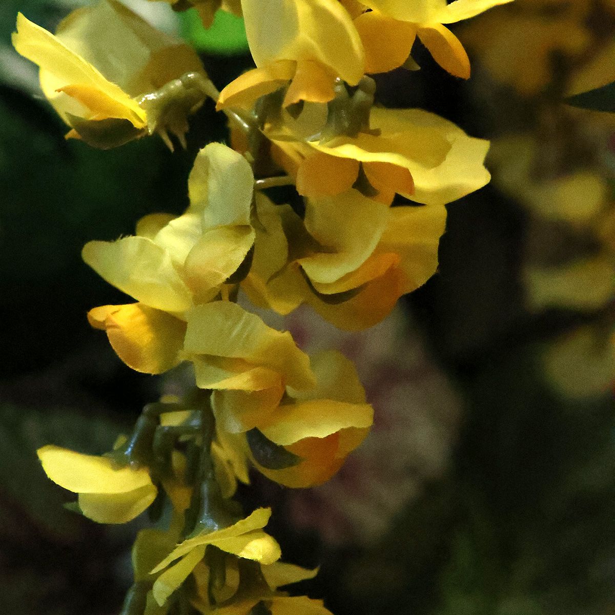 Wisteria Kunstboom 180cm Geel / Lila
