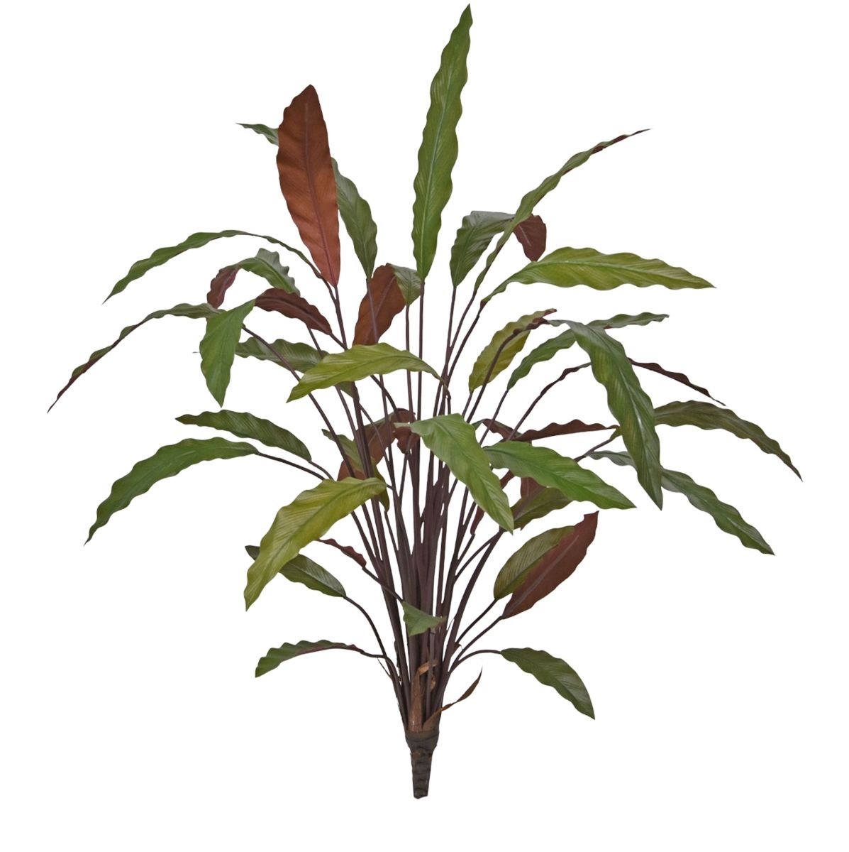 Calathea 75cm Kunstplant Groen/rood