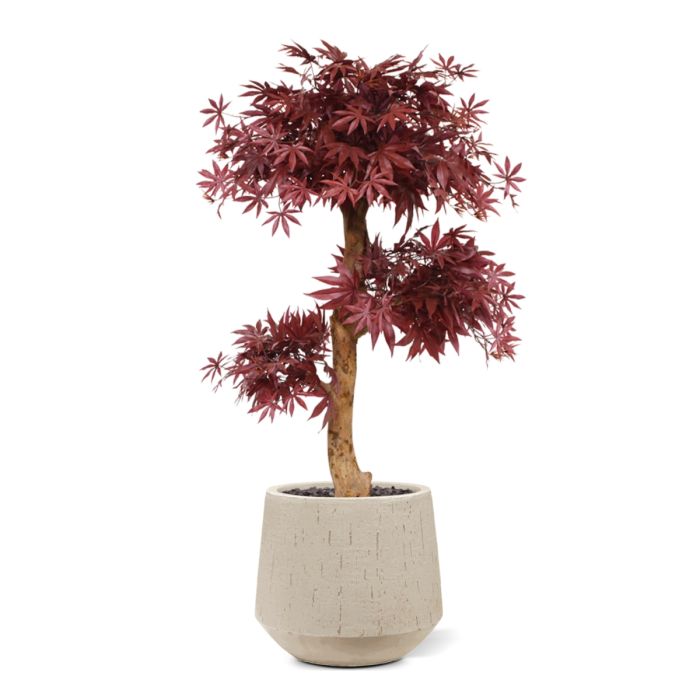 Acer Bonsai kunstboom 95cm - burgundy