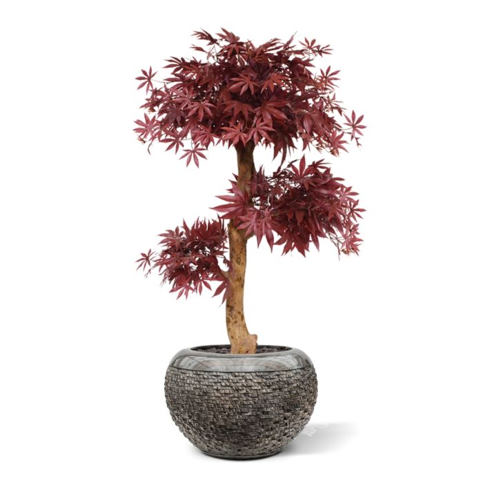 Acer Bonsai kunstboom 95cm - burgundy