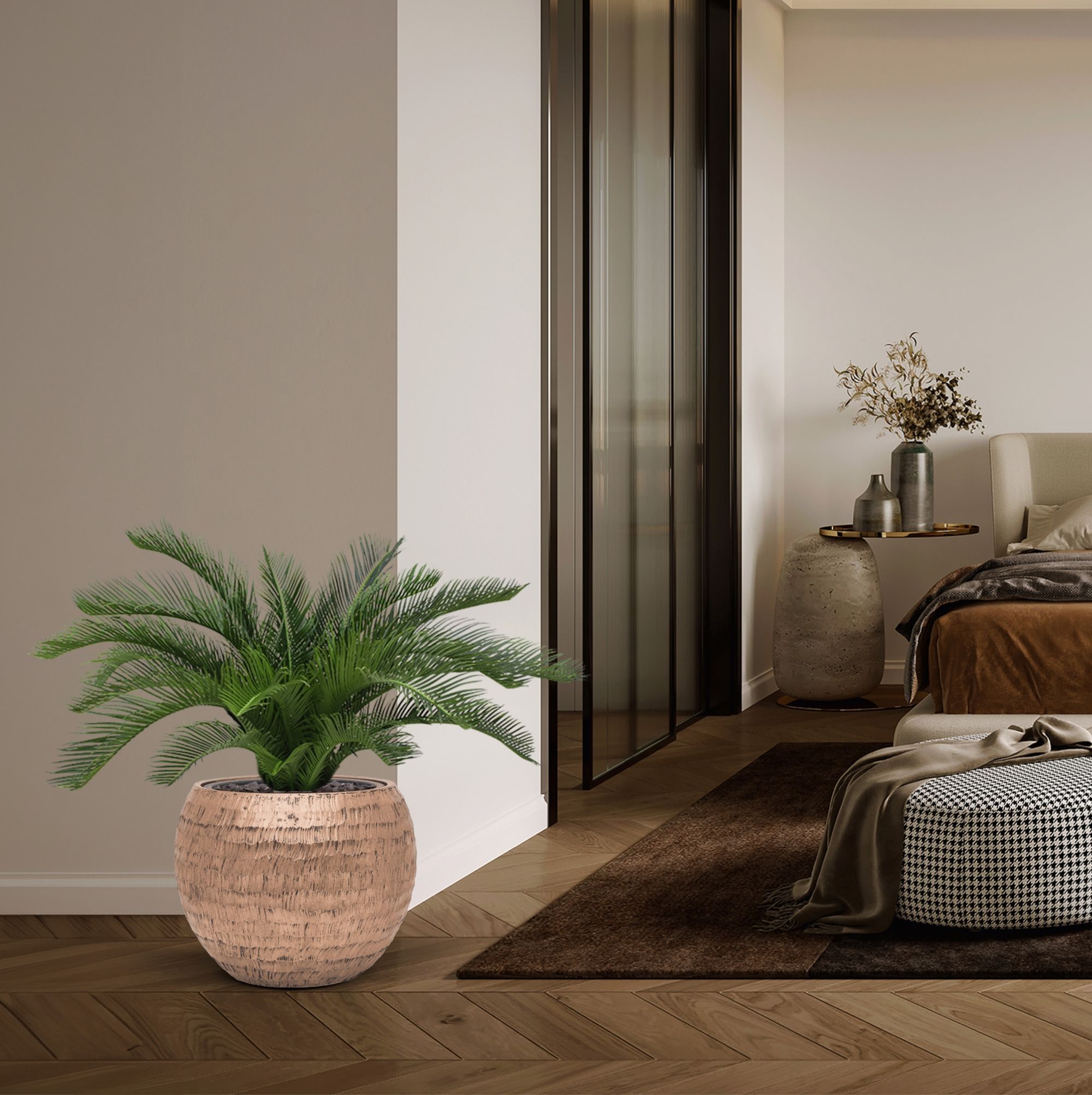 Cycas deluxe kunstpalm 60cm