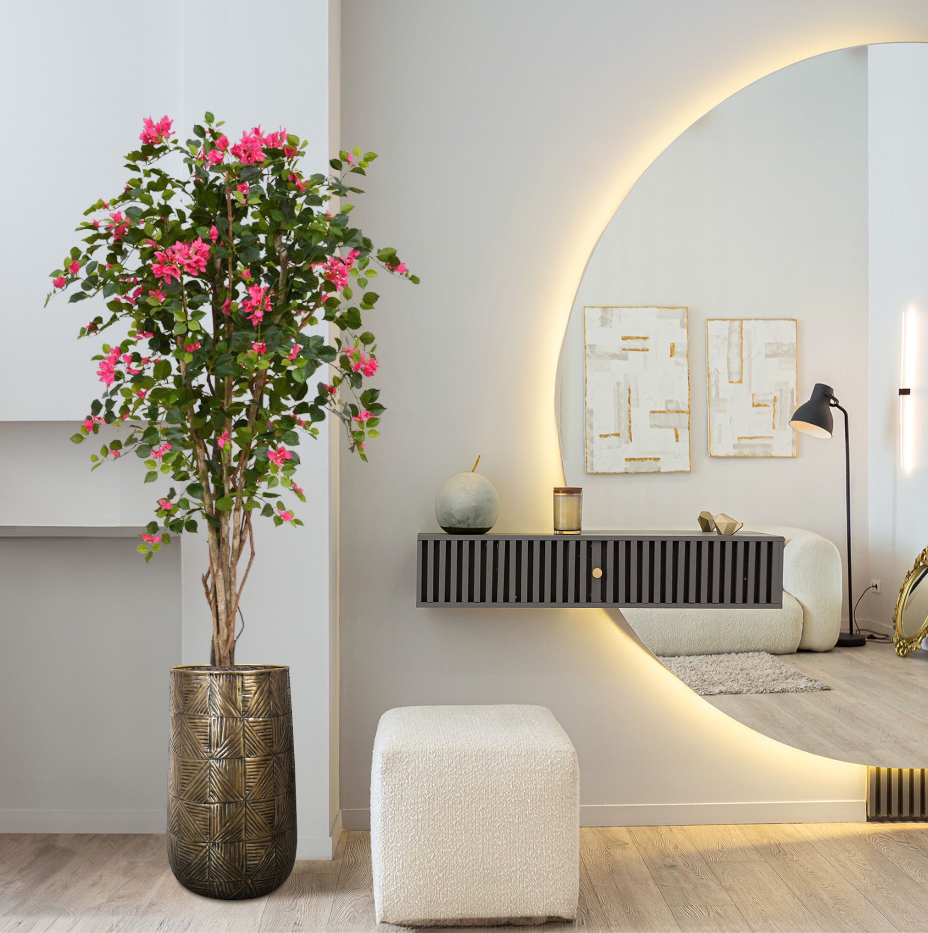 Bougainvillae kunstplant 150cm - cerise