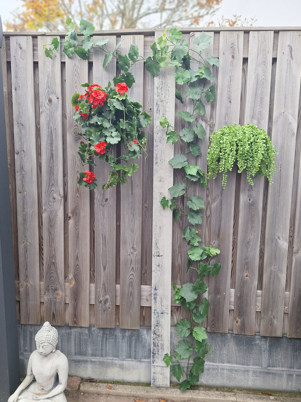 Kunstmatige druivenslinger 110 cm UV-bestendig