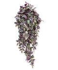 Tradescantia kunst hangplant 100cm - paars