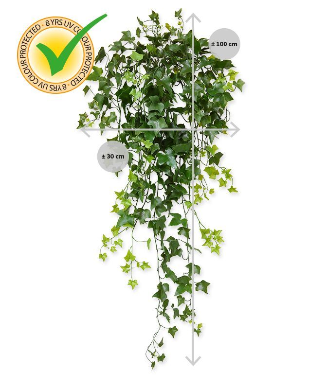 Hedera kunst hangplant 100cm - UV bestendig