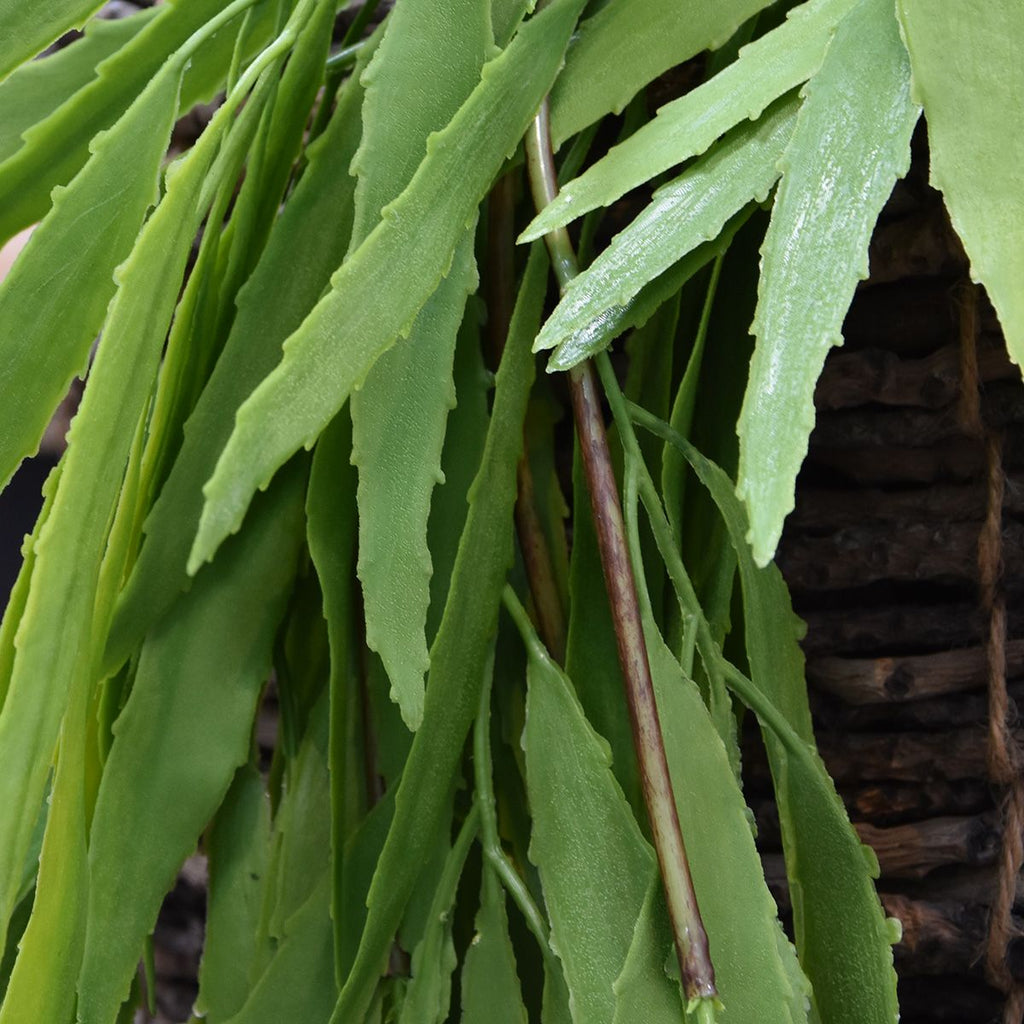 Eucalyptus kunst hangplant 60cm - groen
