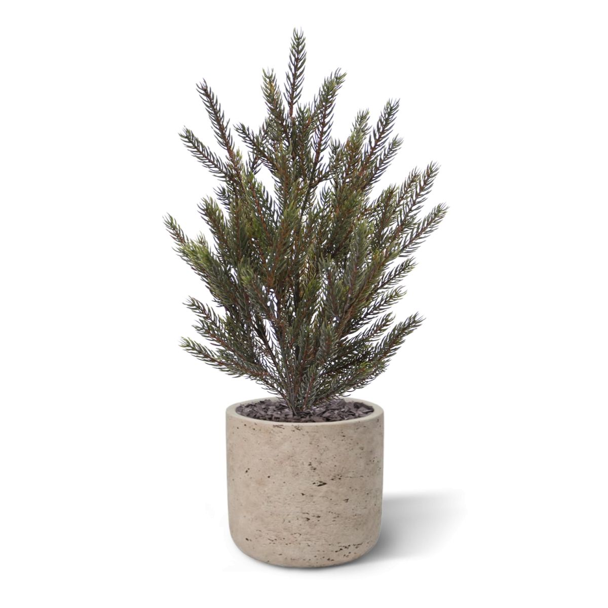 Picea Kunst Kerstboompje 40cm in kweekpot