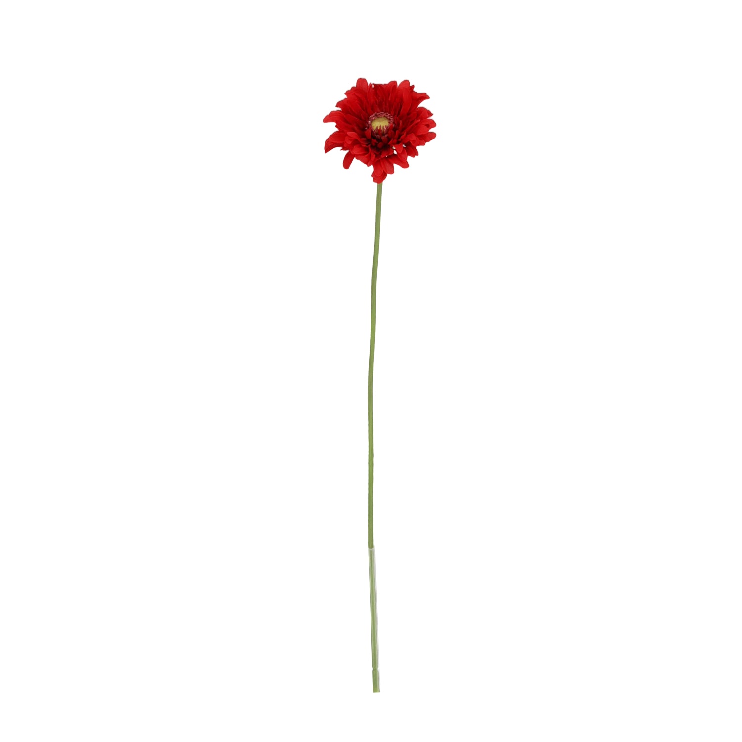 Gerbera Vanda Kunstbloem 48cm Rood