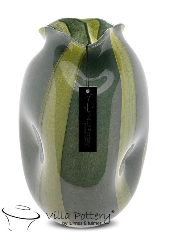 Vaas Lolly Pop 20x31cm Groen Geel