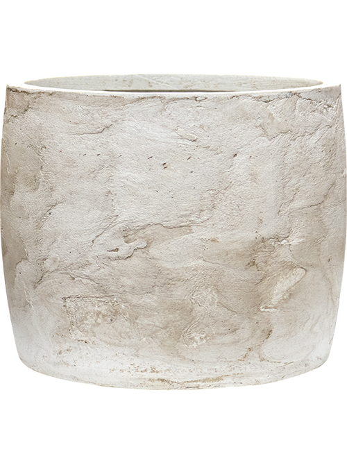 Baq Algar Barrel Grey / White 41x33cm