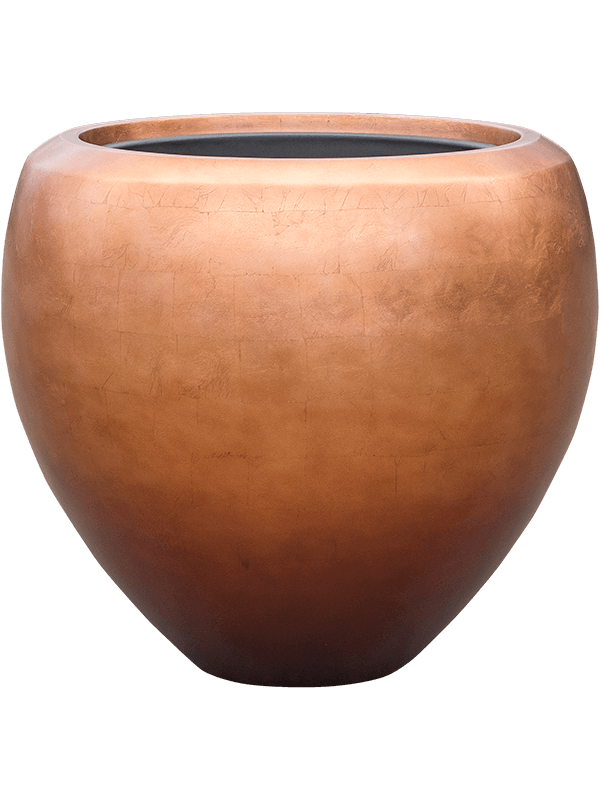 Baq Metallic Silver leaf Couple matt copper 50x45cm