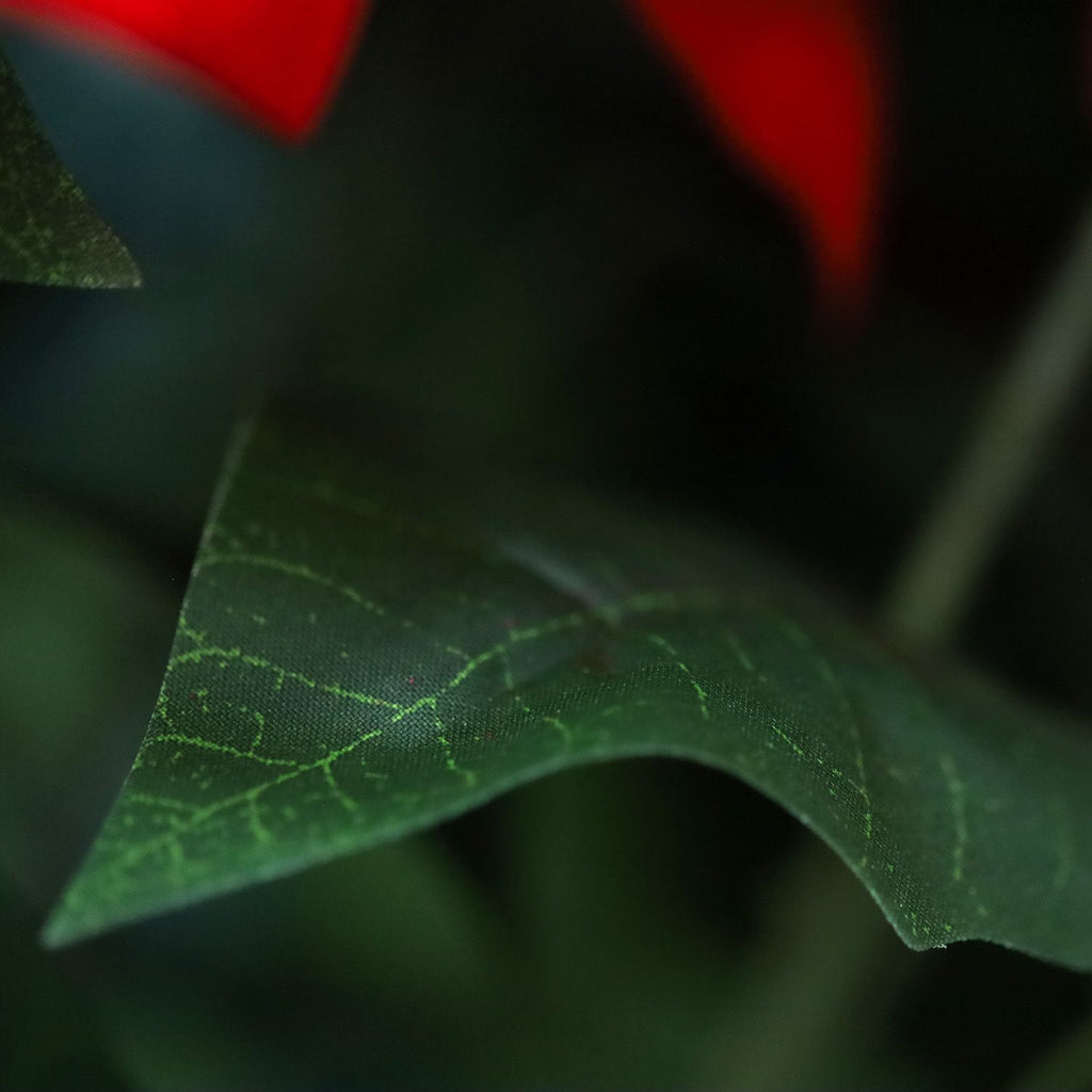 Poinsettia kerstster kunstplant 40cm zonder kweekpot
