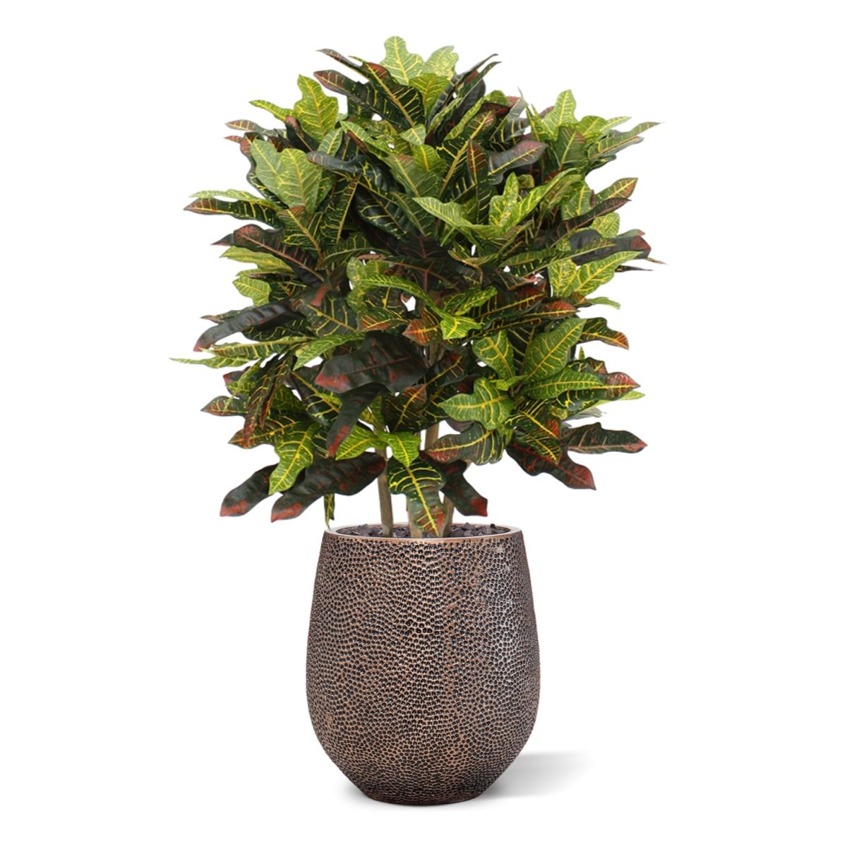 Croton deluxe XL kunstplant 90cm