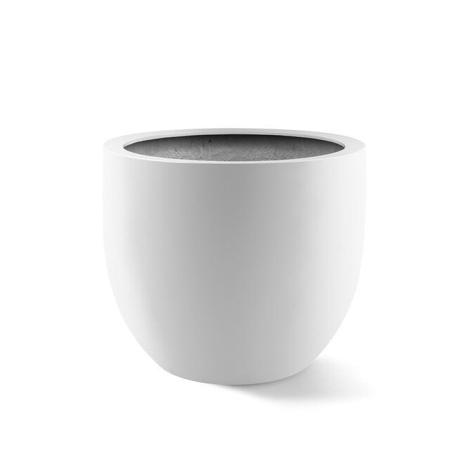 Argento New Egg Pot Matt White 36x31