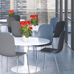 Kunst Geraniumboeket 38cm rood anti-UV 