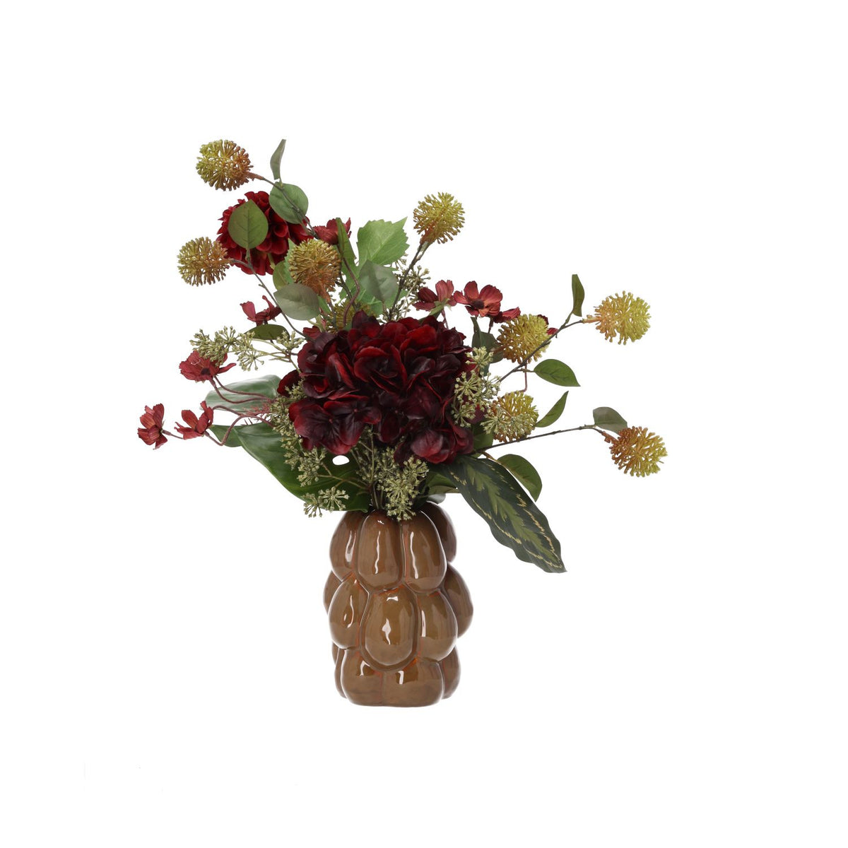 Kunst herfstboeket Eline Granada 55cm