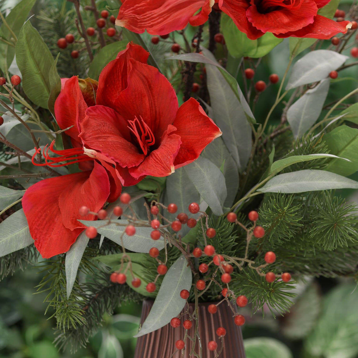 Kunst kerstboeket Yfke Innsbruck 115cm