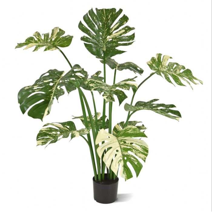 Monstera Deliciosa kunstplant 110m - groenbont