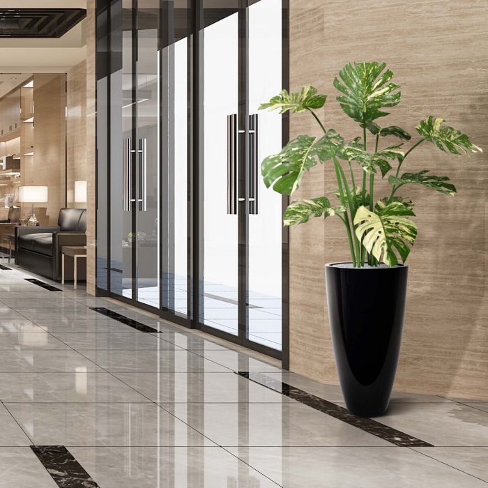 Monstera Deliciosa kunstplant 110m - groenbont