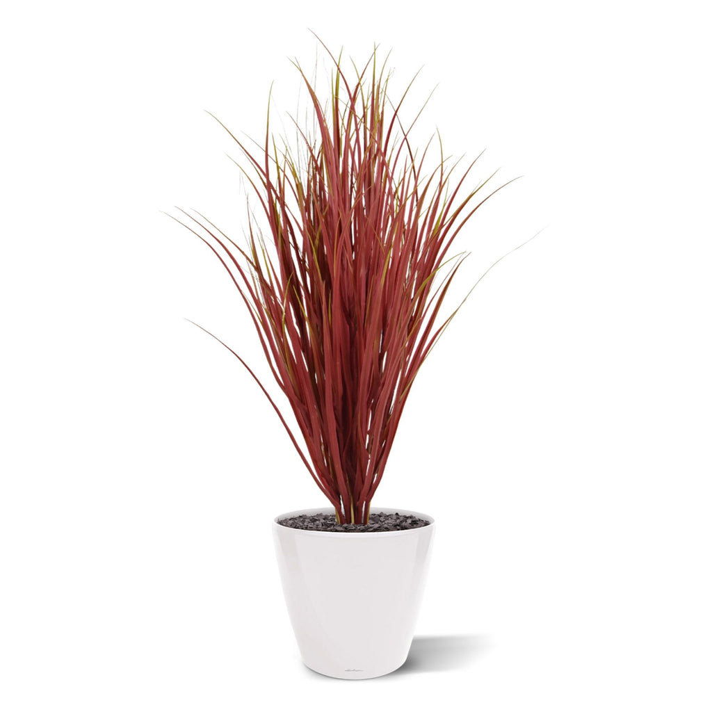 Kunst Rietgras Deluxe UV 95cm Burgundy