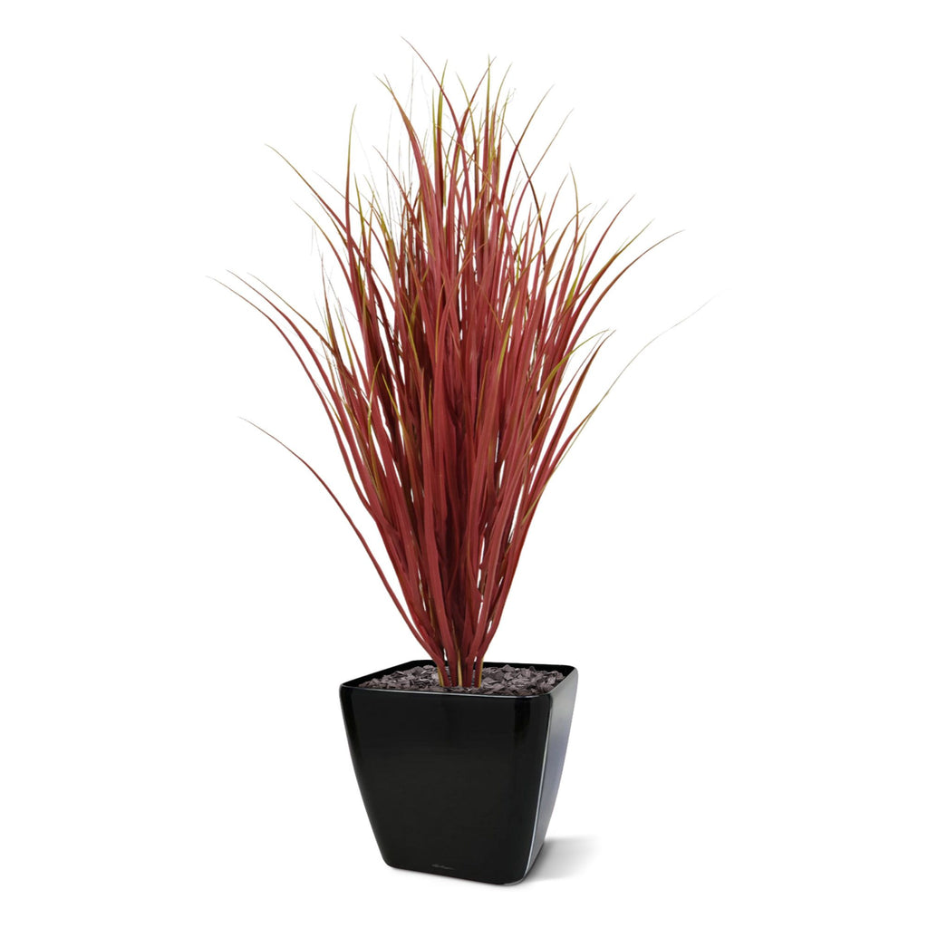 Kunst Rietgras Deluxe UV 95cm Burgundy