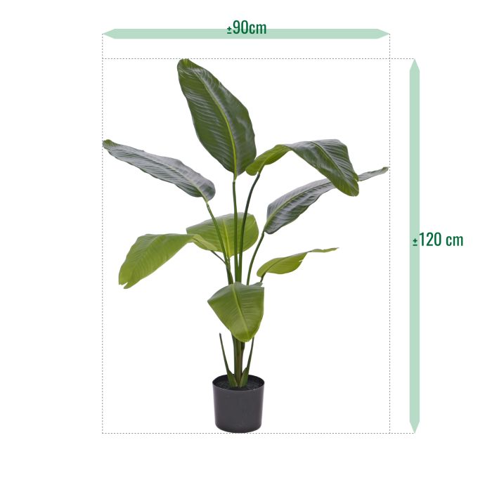 Strelitzia Nicolai kunstplant 120cm