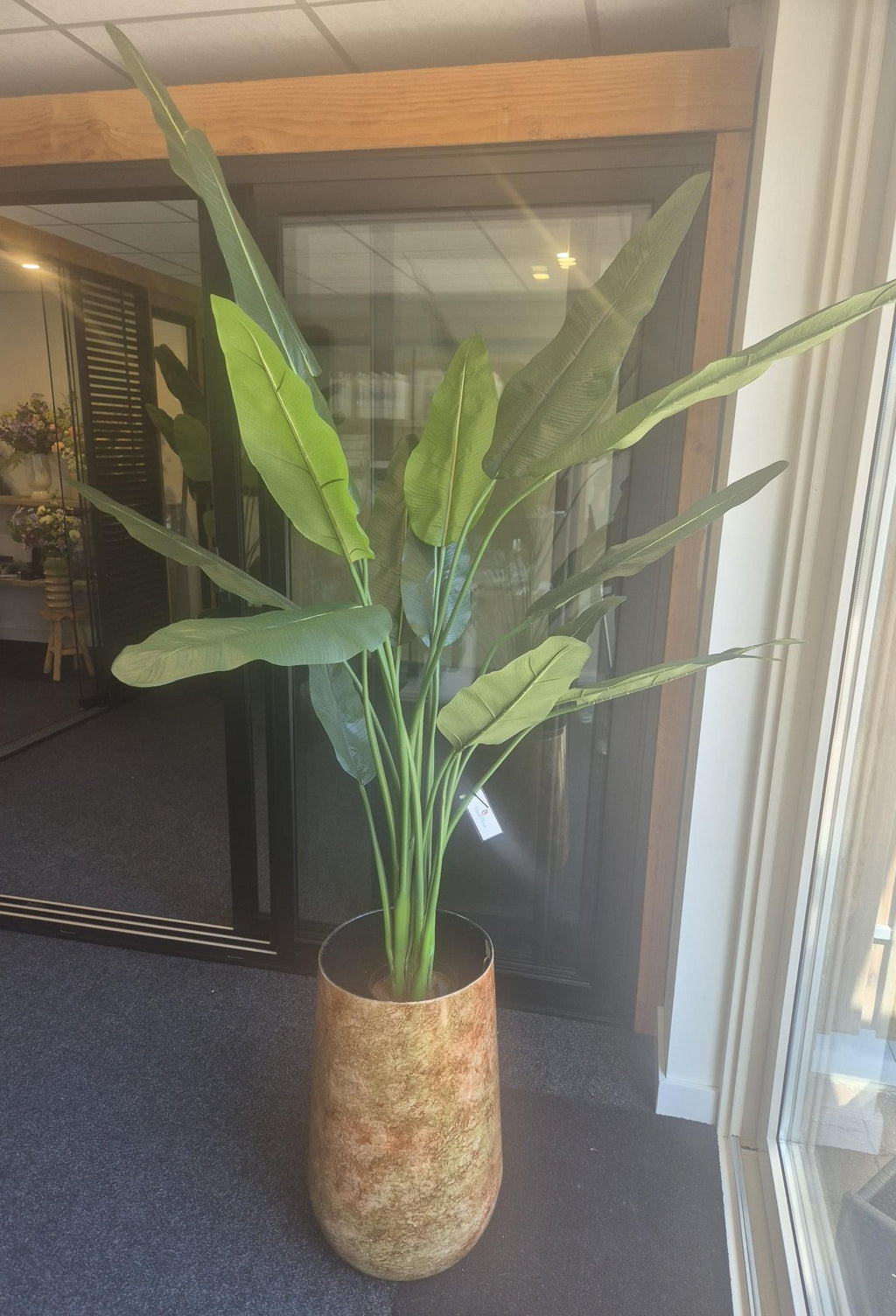 Traveller Kunstpalm Deluxe 165 cm – Showroom Editie (incl. styling)