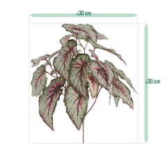 Bladbegonia Kunstplant 33cm